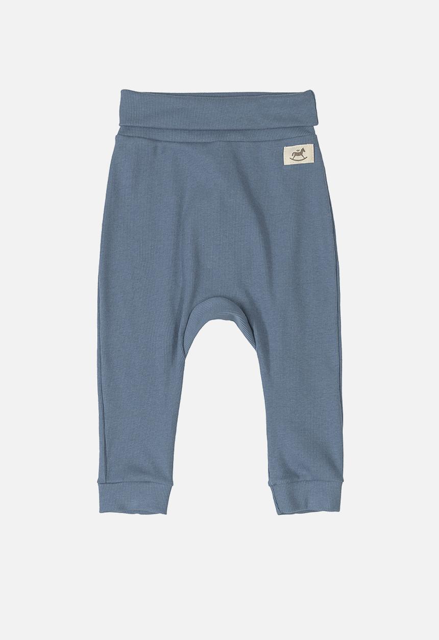 UP Baby - Baby boys ribbed pants - blue
