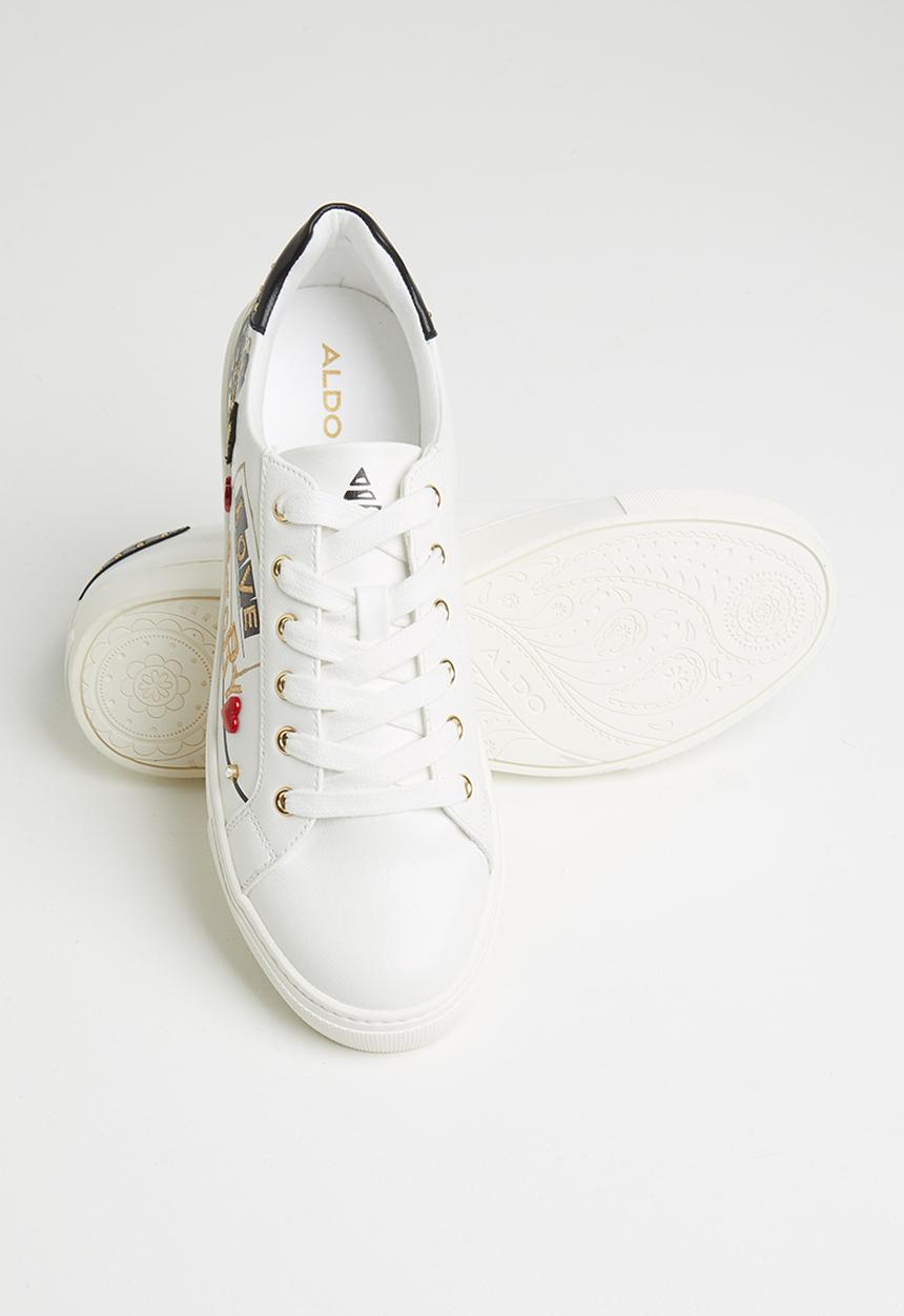 ALDO - Lovestory sneaker - white
