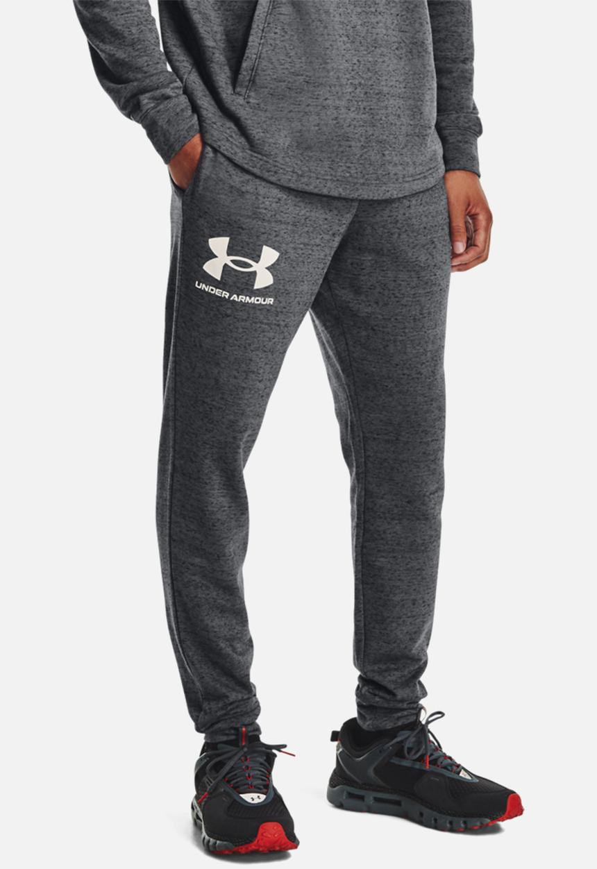 Under Armour - Ua rival terry jogger - pitch grey full heather / onyx white