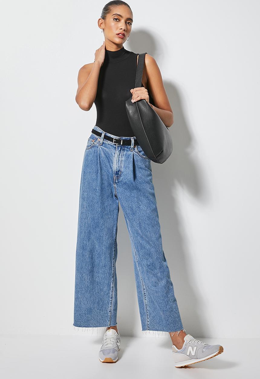 Superbalist - 2 Pack viscose polo neck bodysuit - sage and black