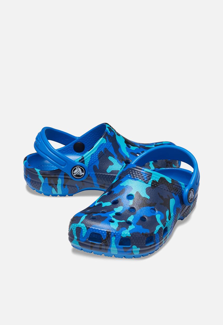Crocs - Classic printed clog k - bright cobalt