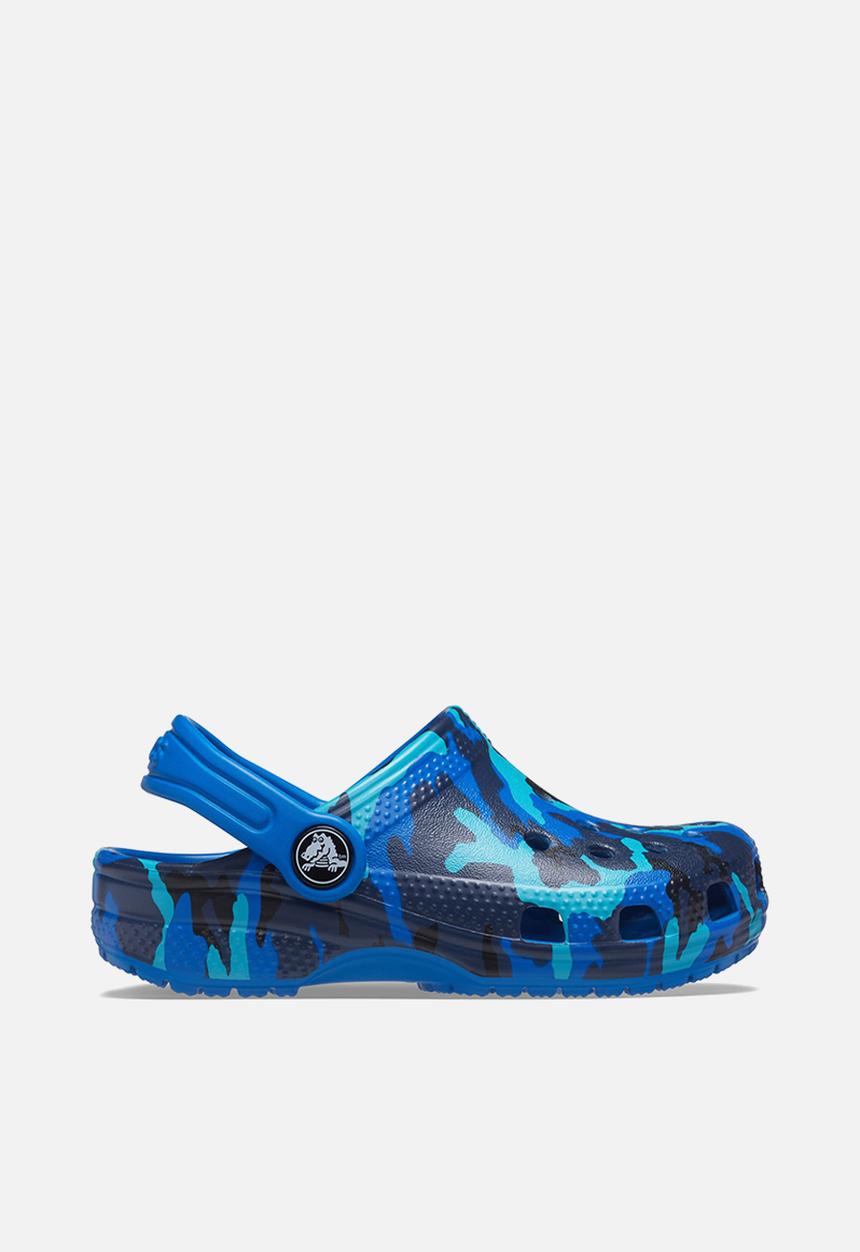 Crocs - Classic printed clog k - bright cobalt