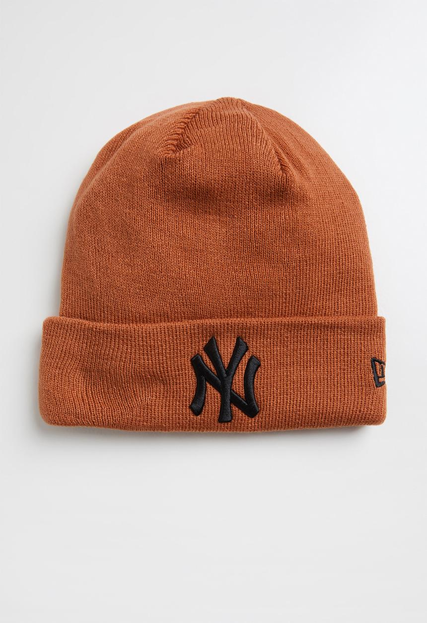 New Era - Knit league essential cuff neyyan - burnt orange