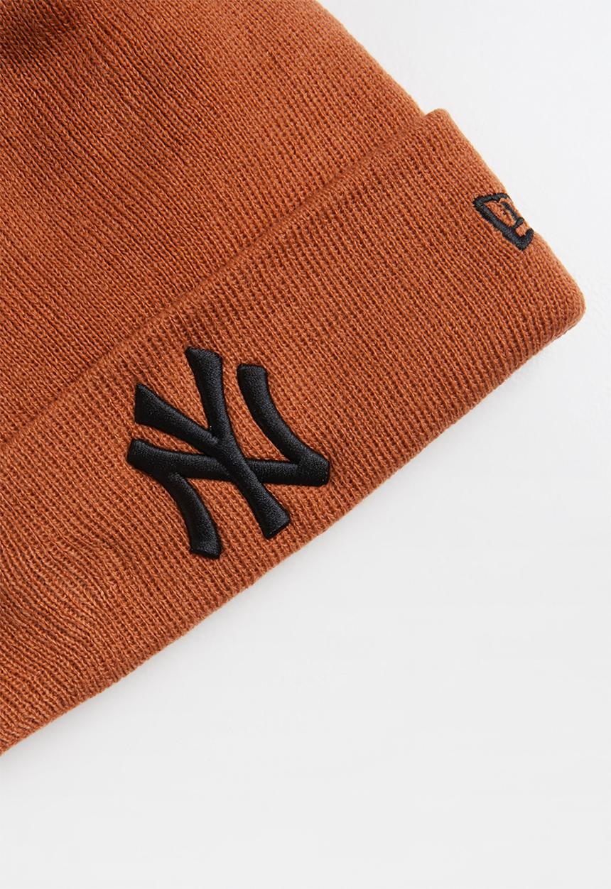 New Era - Knit league essential cuff neyyan - burnt orange