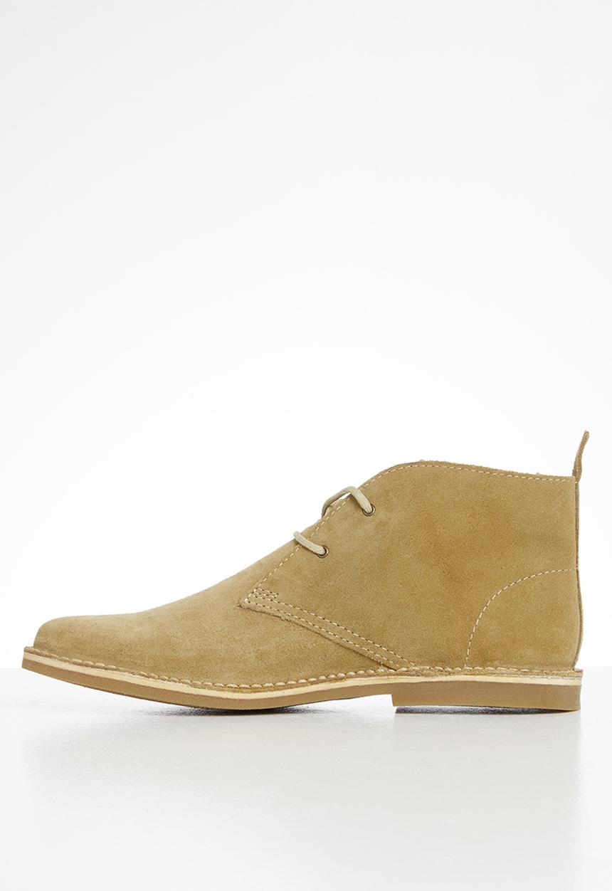 Grasshoppers - Lewis buck suede - light brown