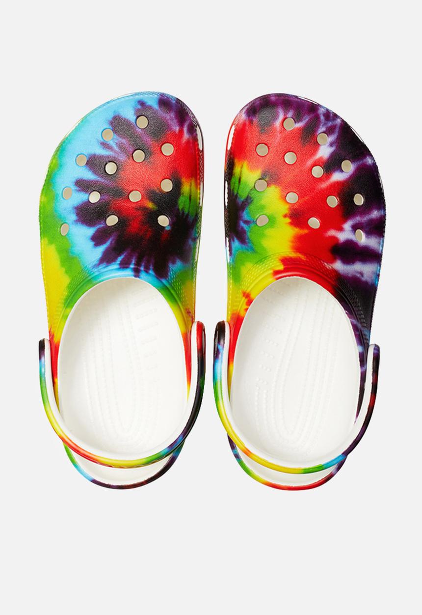 Crocs - Classic tie dye graphic clog - fresco / multi