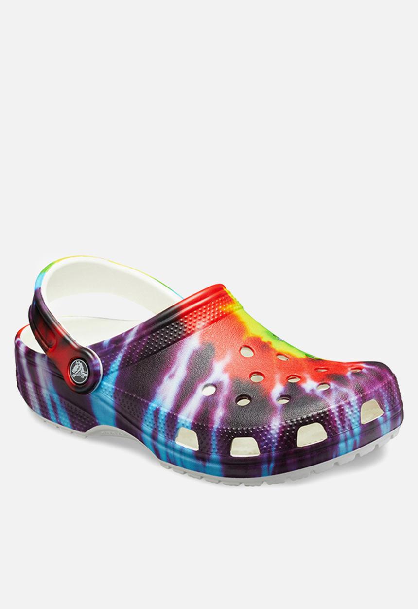 Crocs - Classic tie dye graphic clog - fresco / multi
