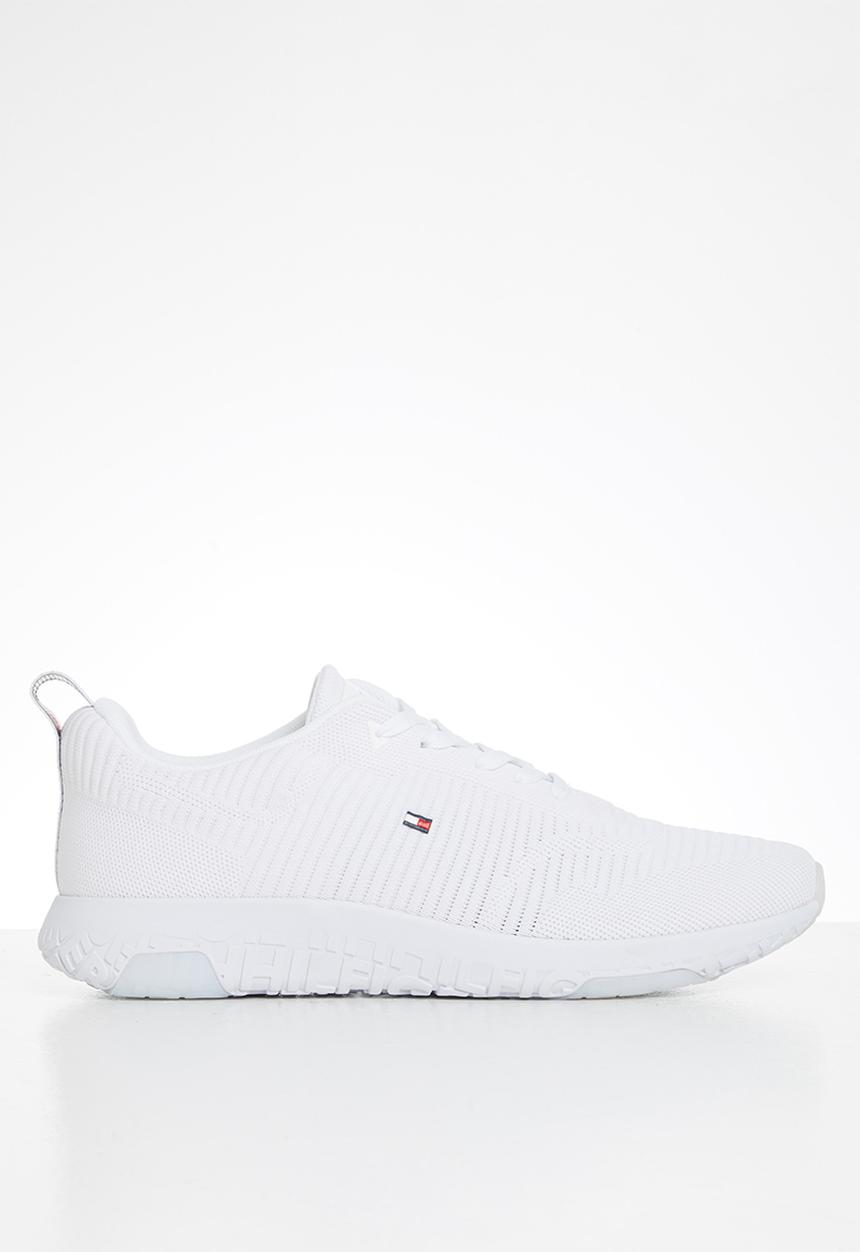 Tommy Hilfiger - Corporate knit rib runner - white