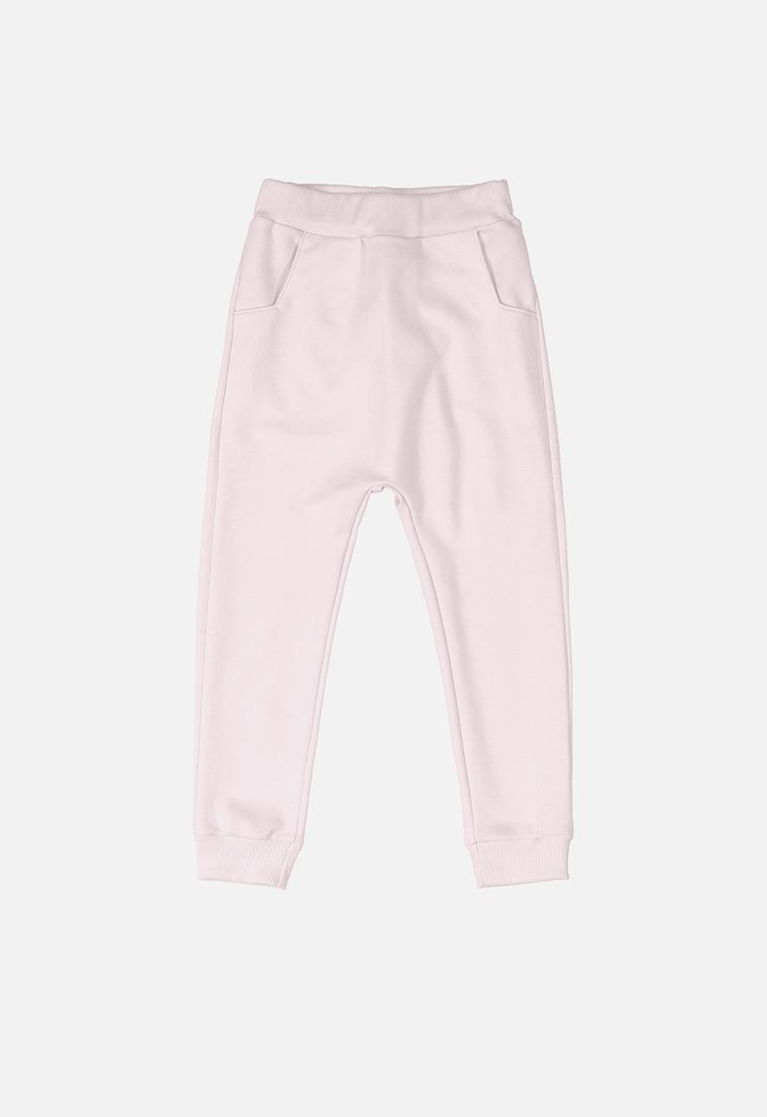 UP Baby - Girls sweat top & sweatpants set - light pink