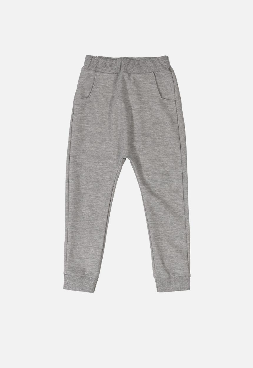 UP Baby - Girls sweat top & sweatpants set - grey