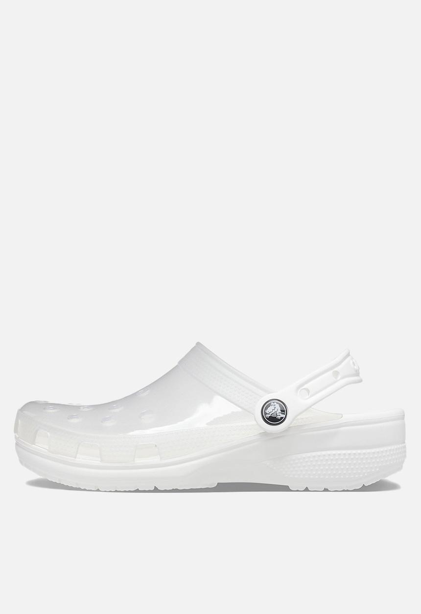 Crocs - Classic translucent clog - white