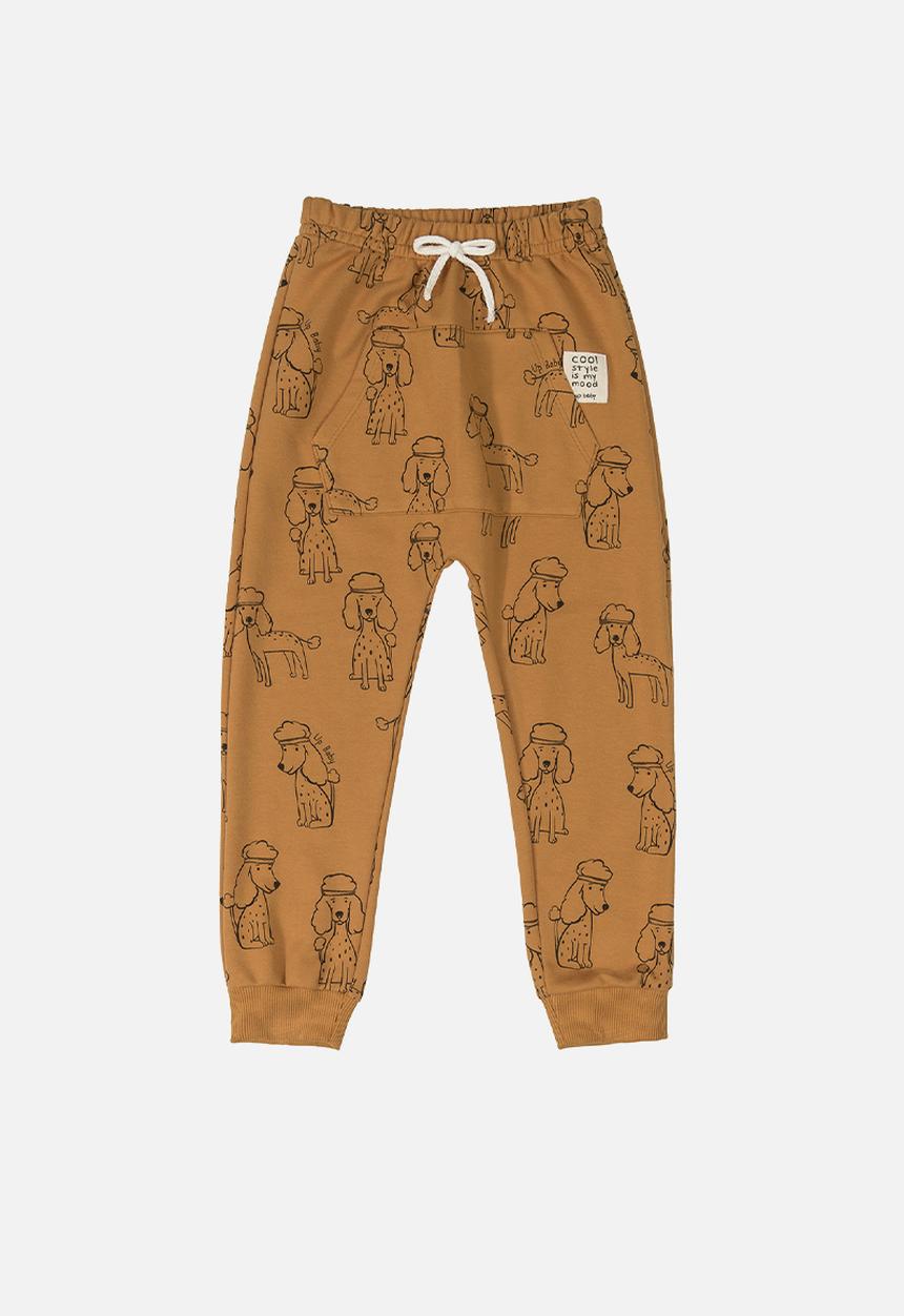 UP Baby - Boys sweatshirts & sweatpants set - dark orange