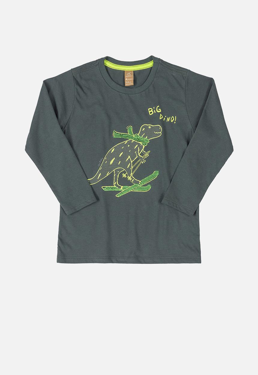 UP Baby - Boys big dino tee - green