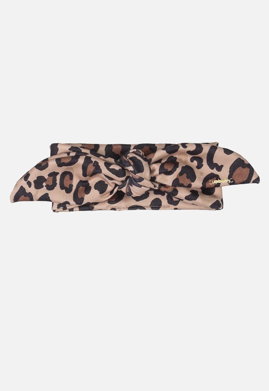 UP Baby - Girls animal print headband - rust
