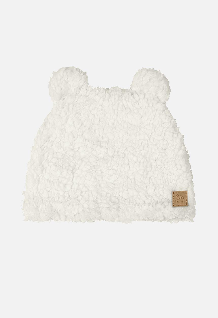 UP Baby - Baby faux fur beanie - off white