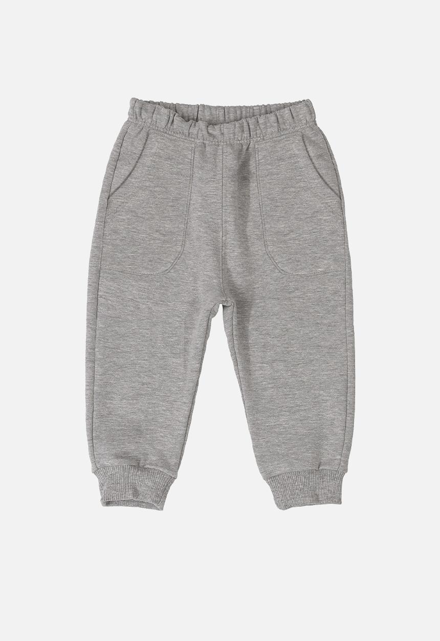 UP Baby - Girls printed sweatshirts & pants set - grey