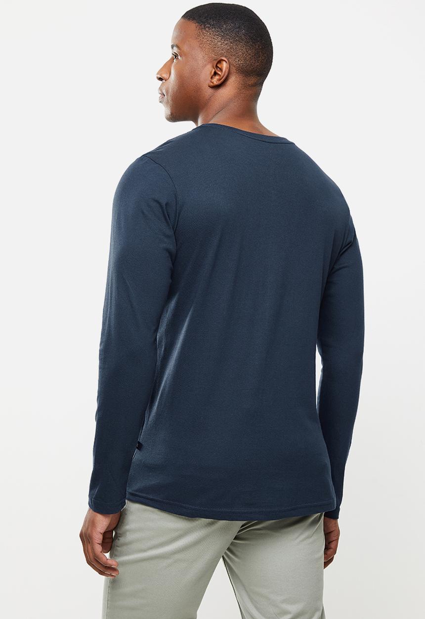 Nautica - Long sleeve nautica n tee - navy