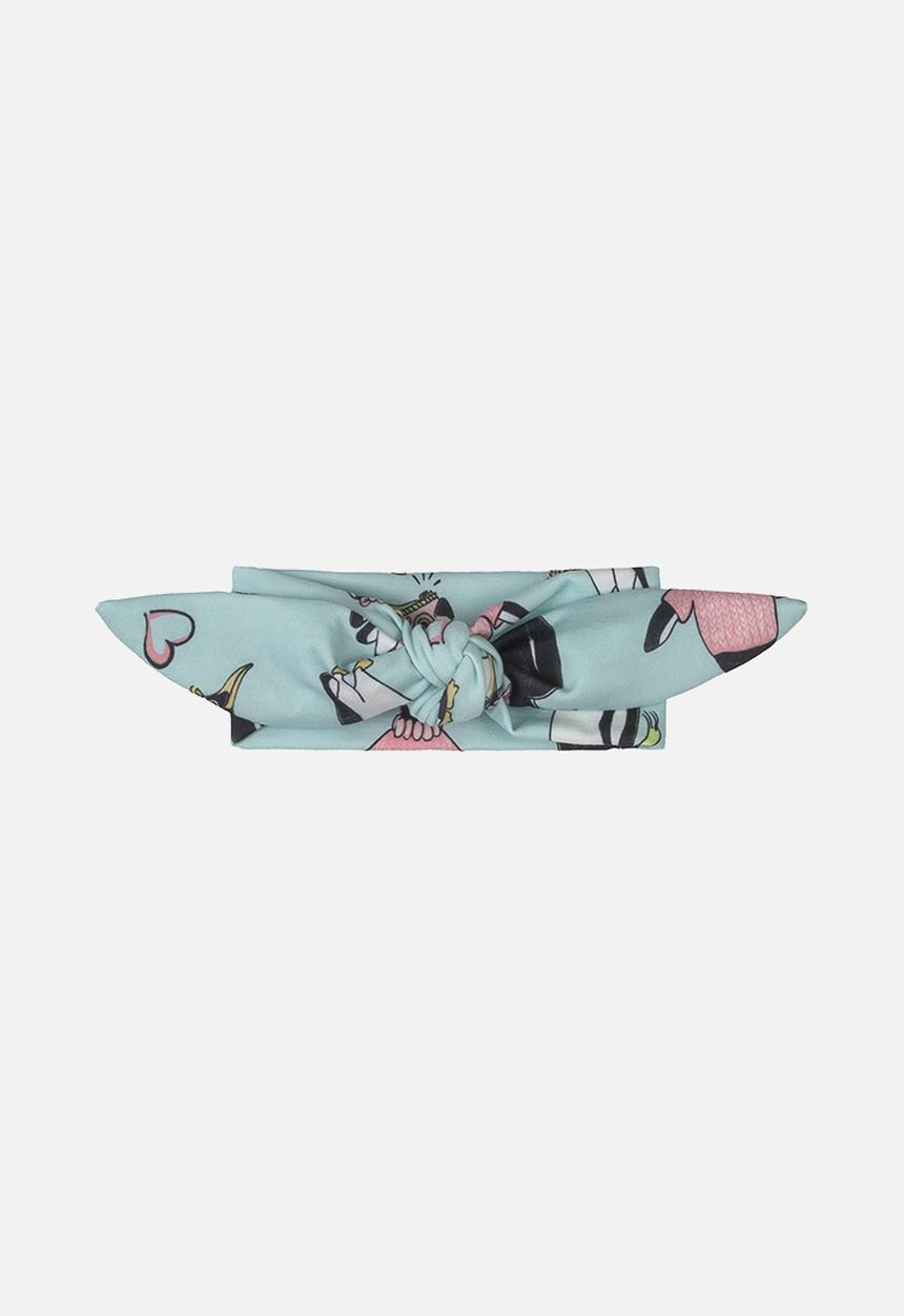 UP Baby - Girls tee, pants & headband set - pink