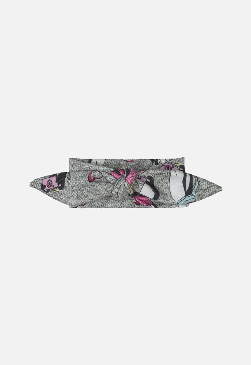 UP Baby - Girls tee, pants & headband set - white