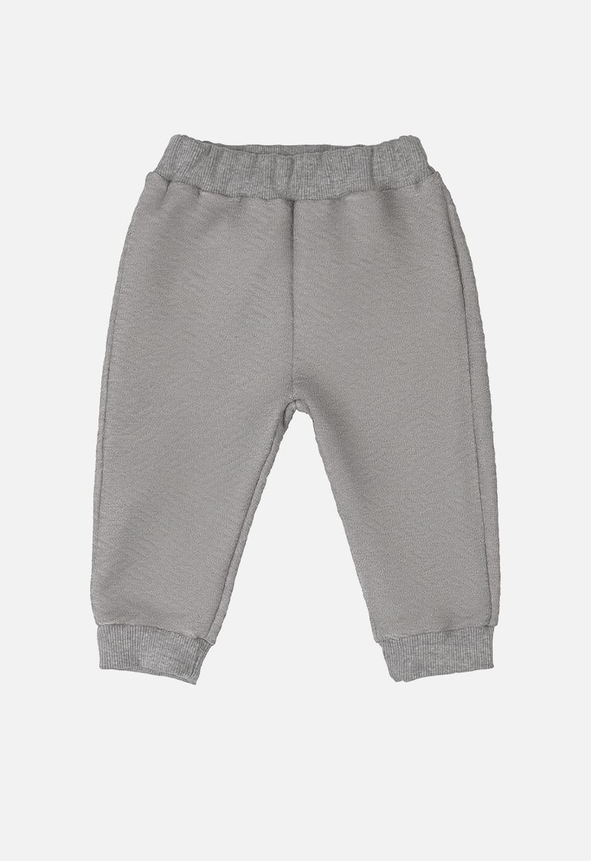 UP Baby - Girls quilted jacket & pants set - grey