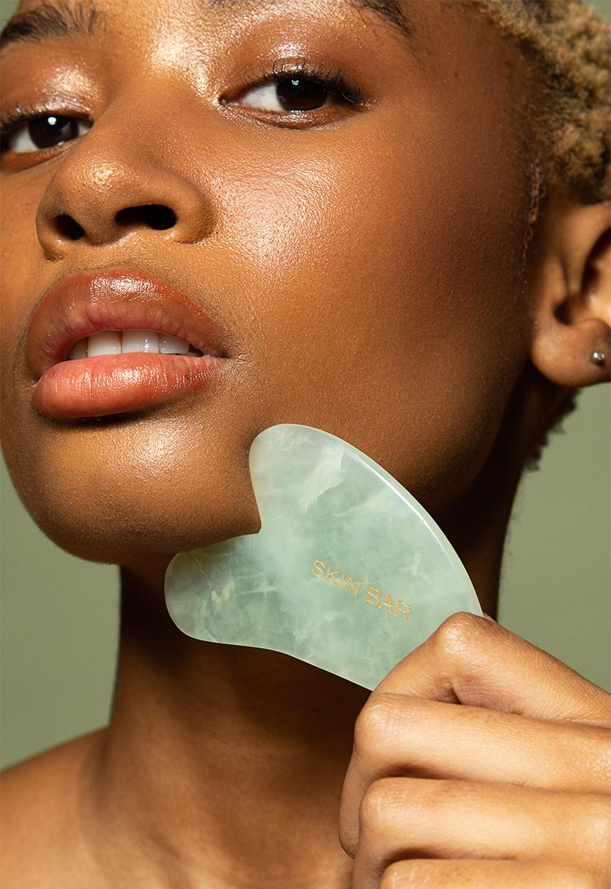 CHICK.cosmetics - Skin Bar Jade Roller & Gua Sha Set