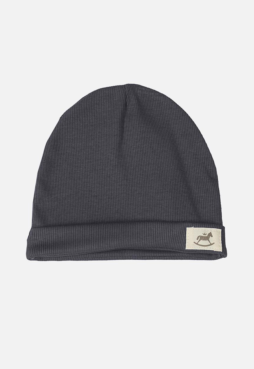 UP Baby - Baby boys ribbed beanie - dark grey