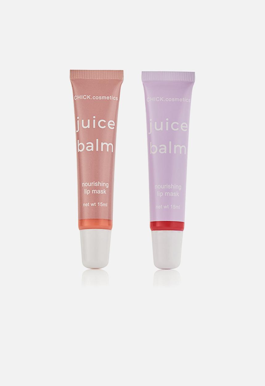 CHICK.cosmetics - Juice Balm - Spicy Mango + Raspberry Kisses Duo