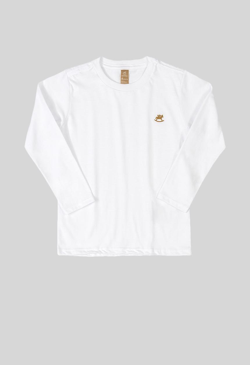 UP Baby - Boys single jersey T-shirt - white