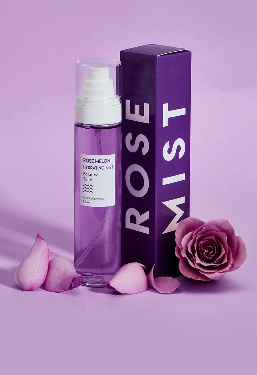 CHICK.cosmetics - Rose Melon Hydrating Mist - Niacinamide + Rose Water + Watermelon