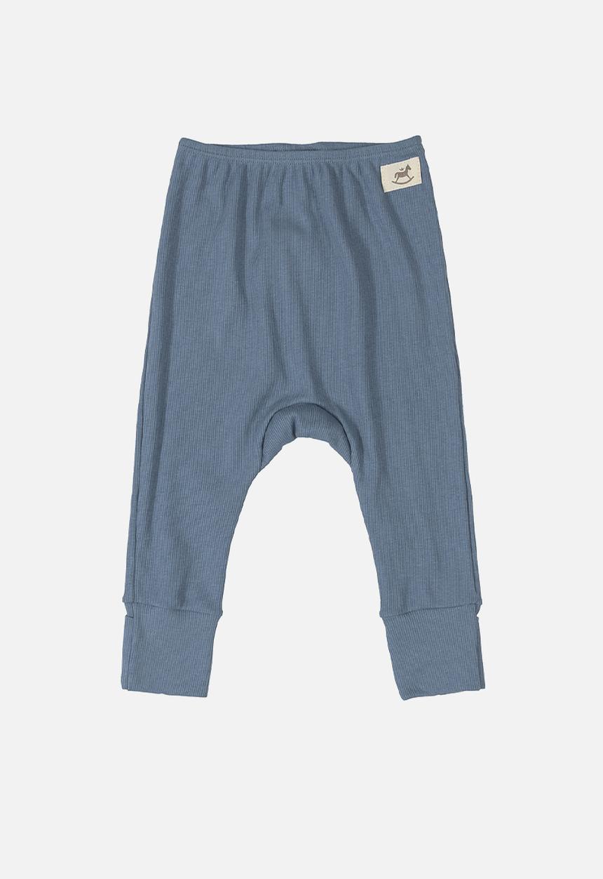 UP Baby - Baby boys ribbed cardigan & pants set - blue