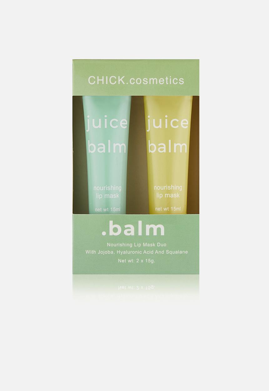 CHICK.cosmetics - Juice Balm - Mint Lemon + Coconut Smoothie Duo