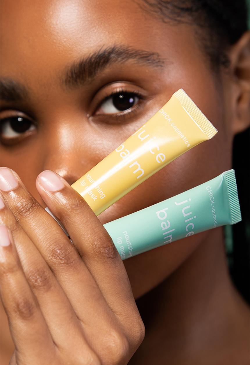 CHICK.cosmetics - Juice Balm - Mint Lemon + Coconut Smoothie Duo