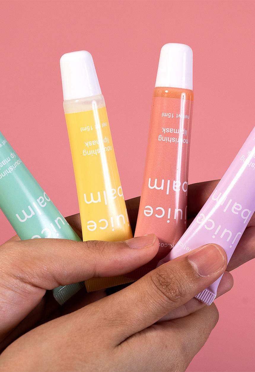 CHICK.cosmetics - Juice Balm - Mint Lemon + Coconut Smoothie Duo