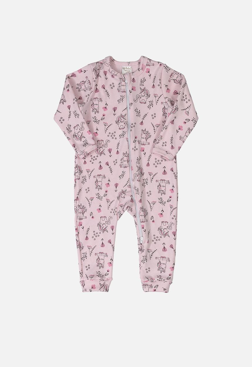 UP Baby - 3 piece babygrow & headband set - pink