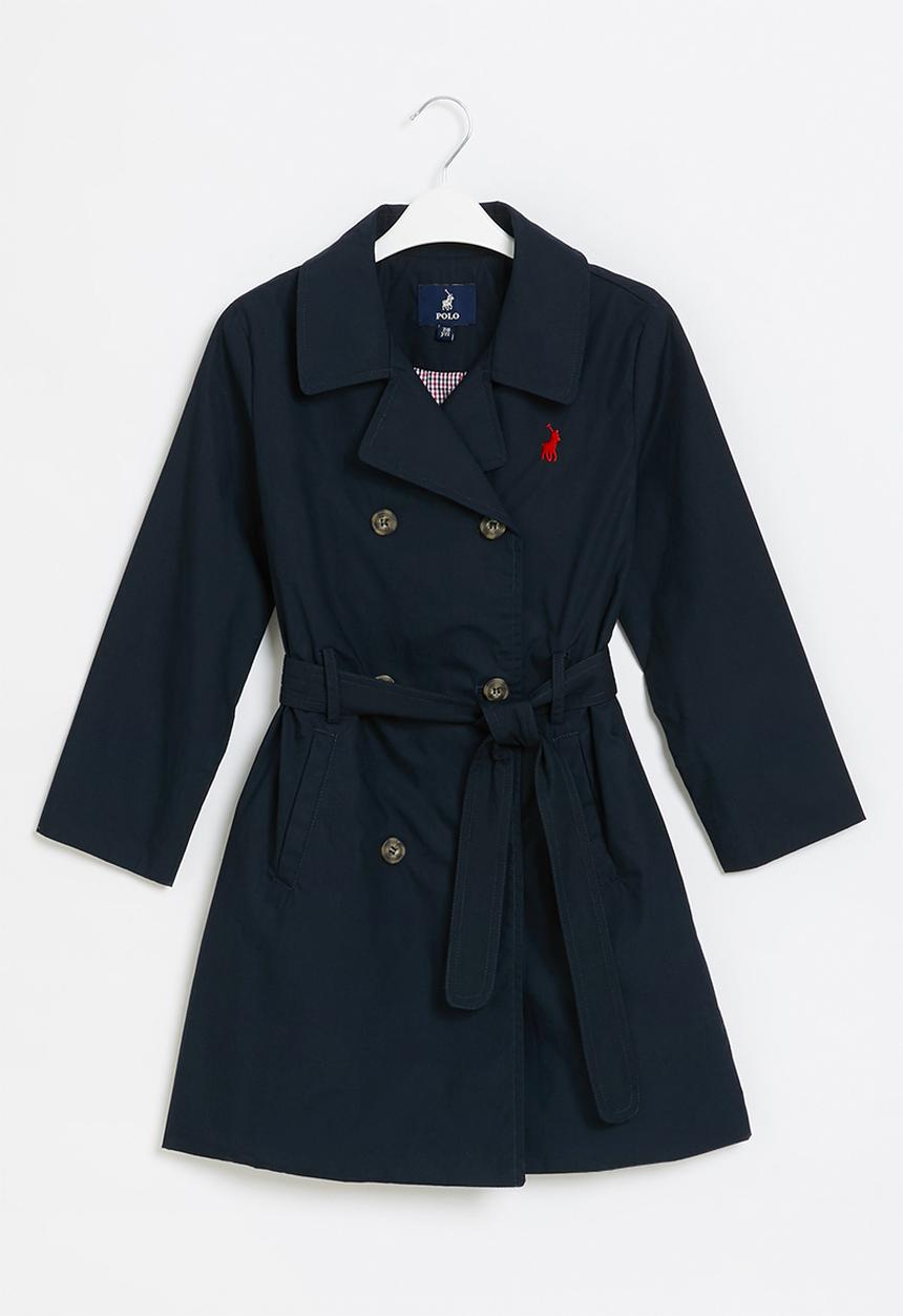 POLO - Girls tiffany double breasted coat - navy