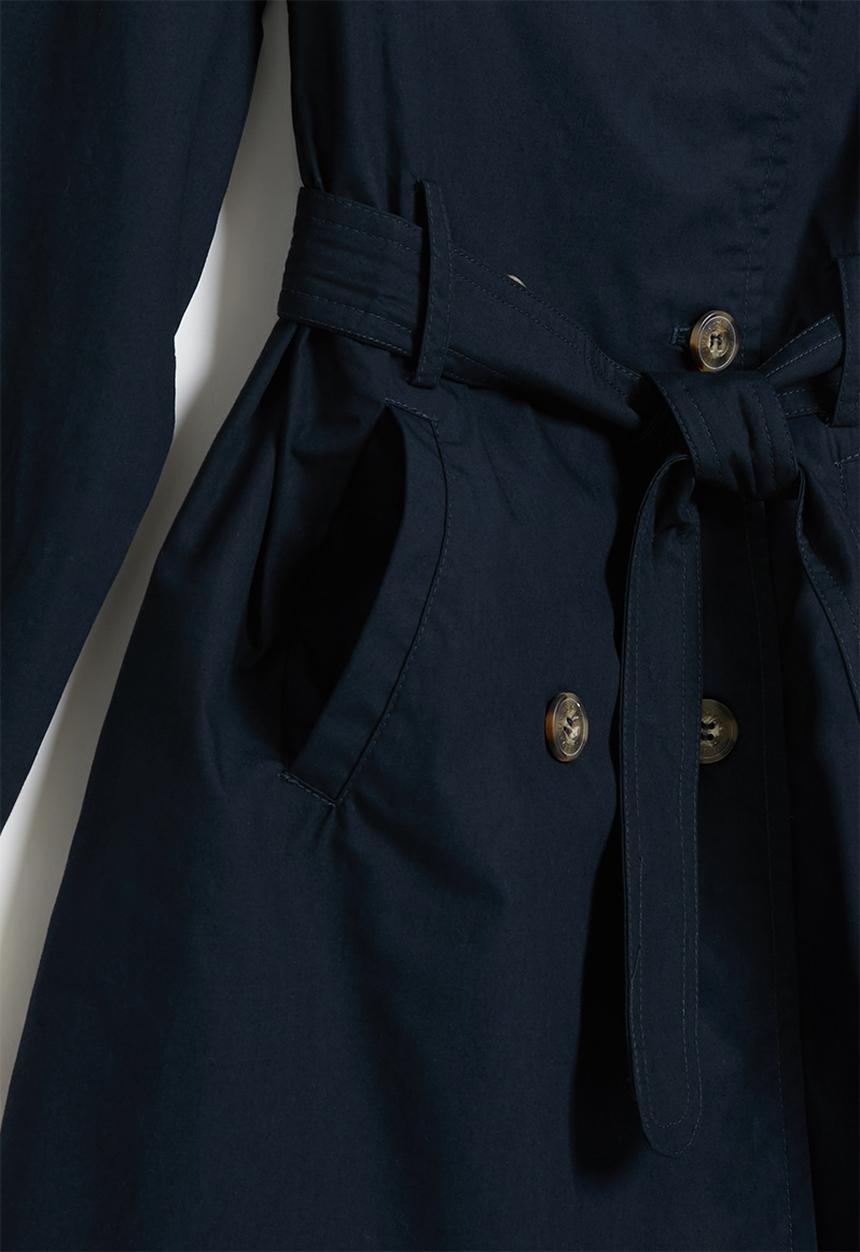 POLO - Girls tiffany double breasted coat - navy