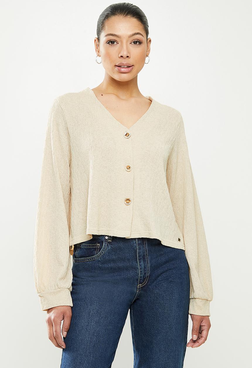 O'Neill - Sundays vibe cardigan - stone