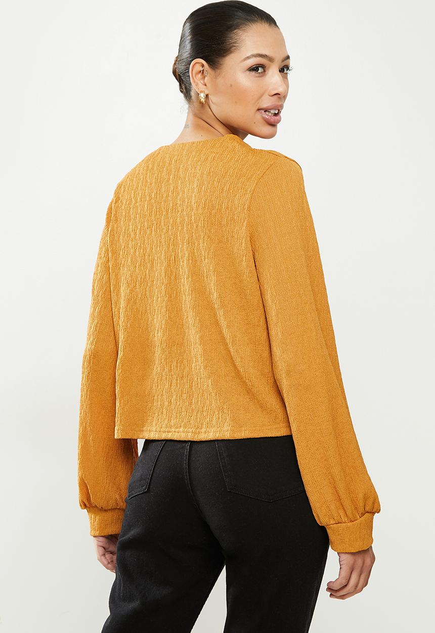 O'Neill - Sundays vibe cardigan - mustard