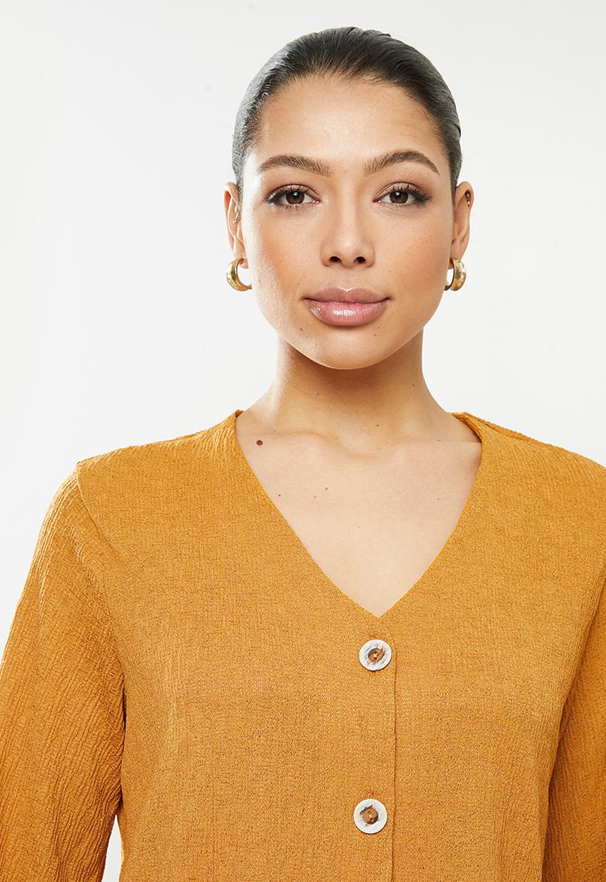 O'Neill - Sundays vibe cardigan - mustard