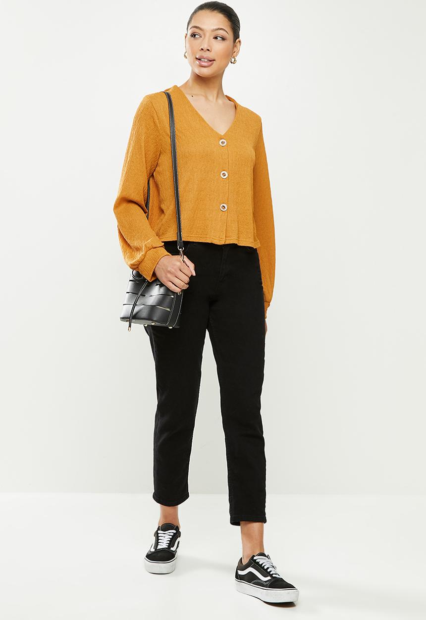 O'Neill - Sundays vibe cardigan - mustard