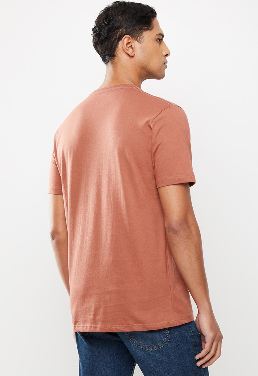 RVCA - Big RVCA short sleeve tee - terracota