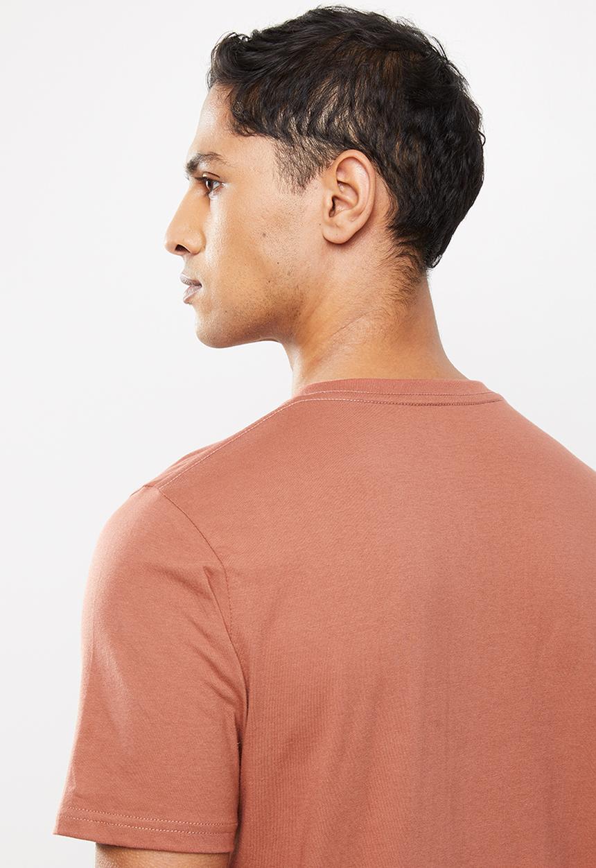 RVCA - Big RVCA short sleeve tee - terracota