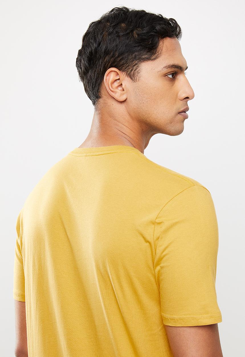 RVCA - Big RVCA short sleeve tee - golden rod