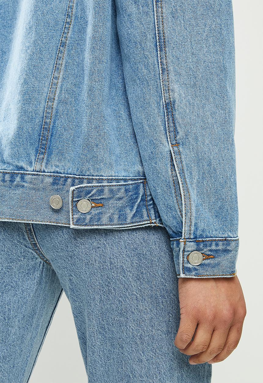Missguided - Oversized denim jacket - blue