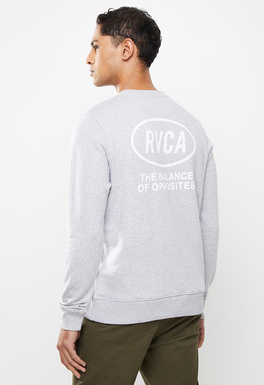 RVCA - Leisure crew - heather grey