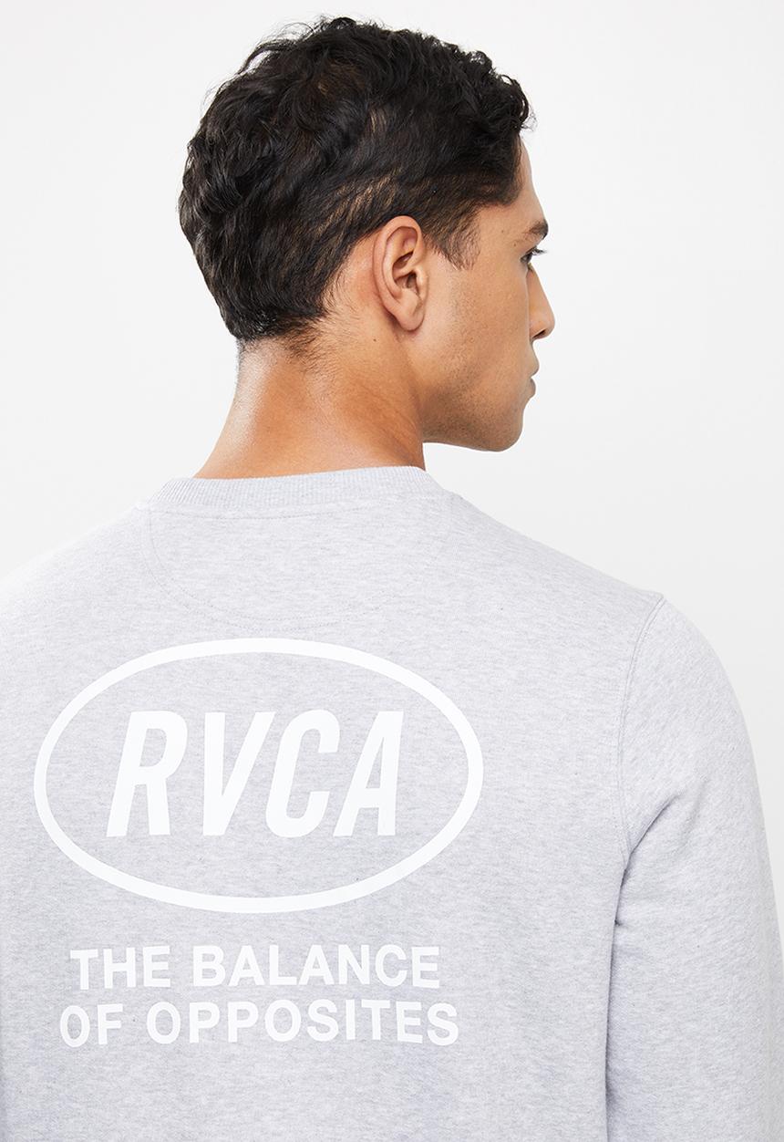 RVCA - Leisure crew - heather grey