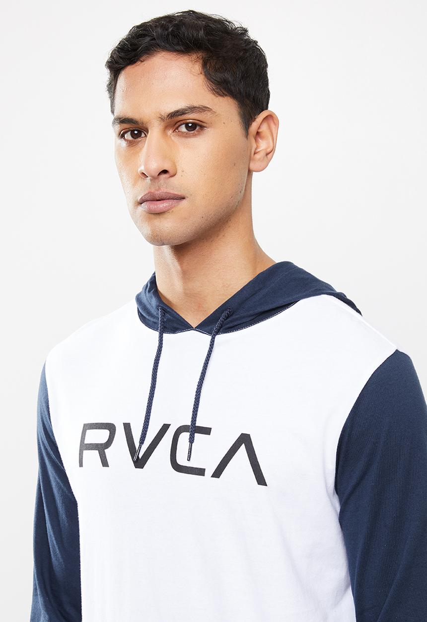 RVCA - Big RVCA pick up hood - navy  & white