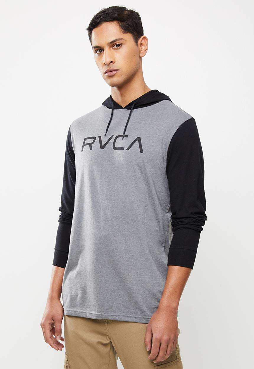 RVCA - Big RVCA pick up hood - black & grey
