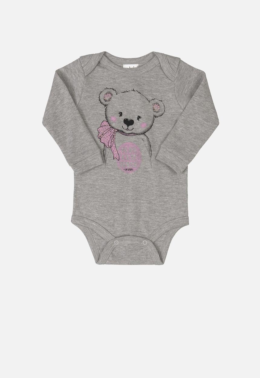 UP Baby - Girls bear babygorw - grey