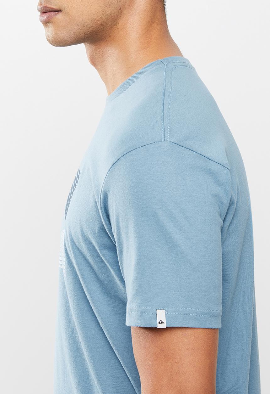 Quiksilver - Days gone bye mt0 short sleeve - blue